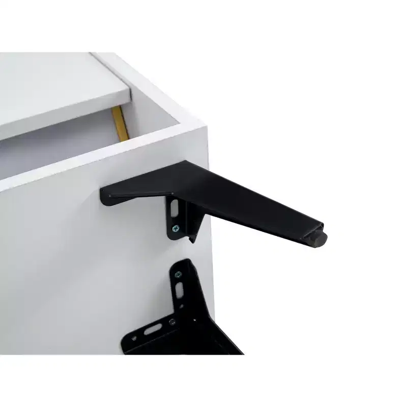 Slim Shoe Cabinet with 2 Flip Drawers & Side Cabinet, Space-Saving Entryway & Closet Organizer