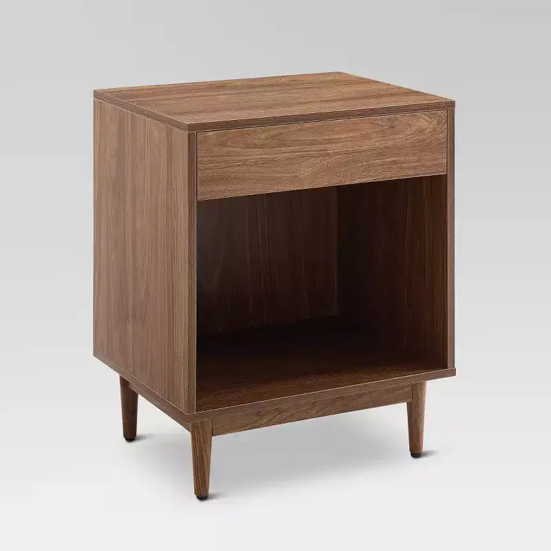Liam Record Storage End Table Walnut - Crosley