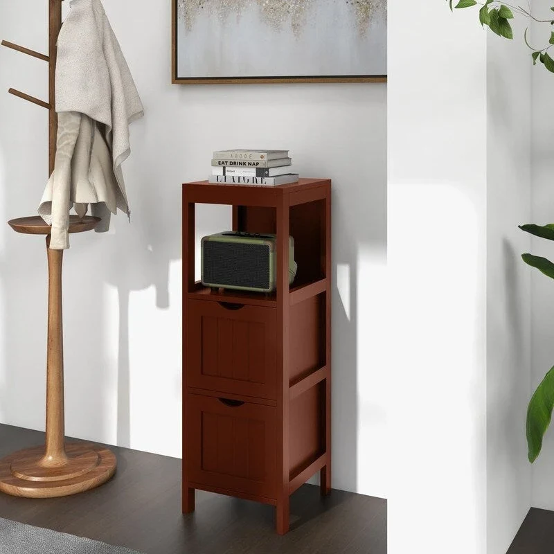 Bathroom Organizers and Storage Cabinet - 12D x 12W x 35H