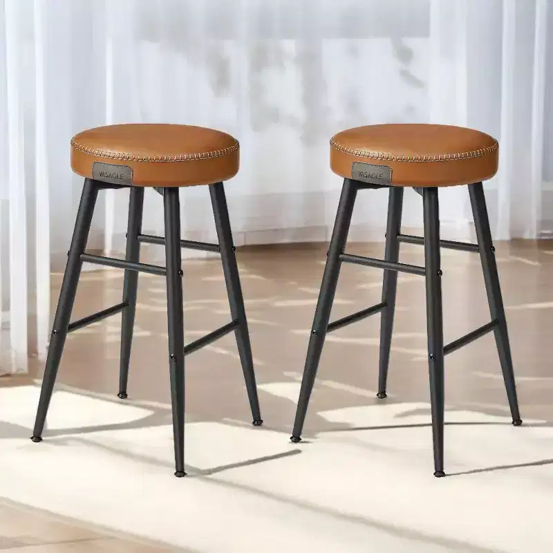 24.8-Inch Tall Bar Chair, Counter Height Bar Stools, Kitchen Counter Stools