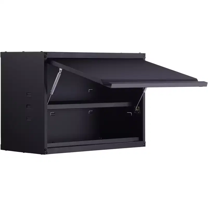 VEVOR Metal Storage Cabinet, 120lbs Load Capacity per Shelf, 20'' Tall Wall-Mounted Powder-Coating Steel Garage Cabinet with Adjustable Shelf