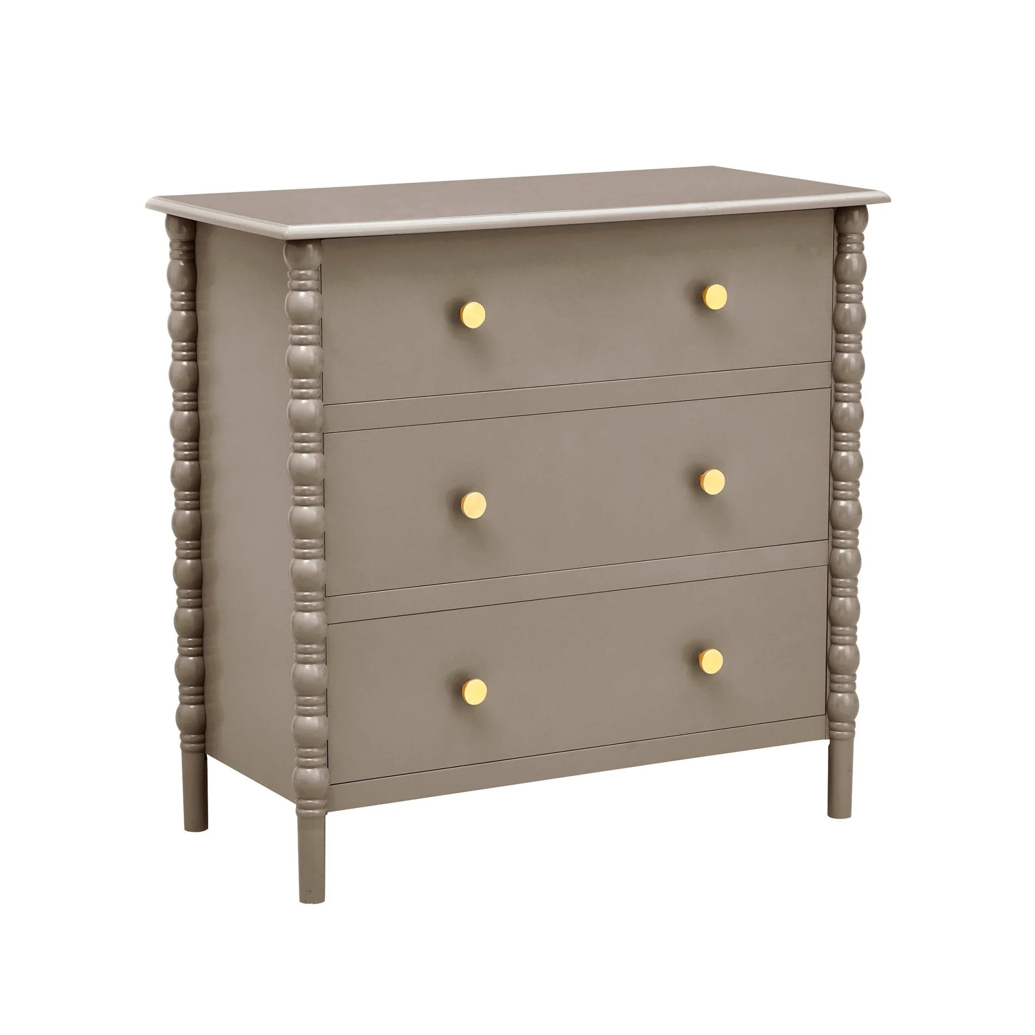 3 Drawer Chest - Taupe