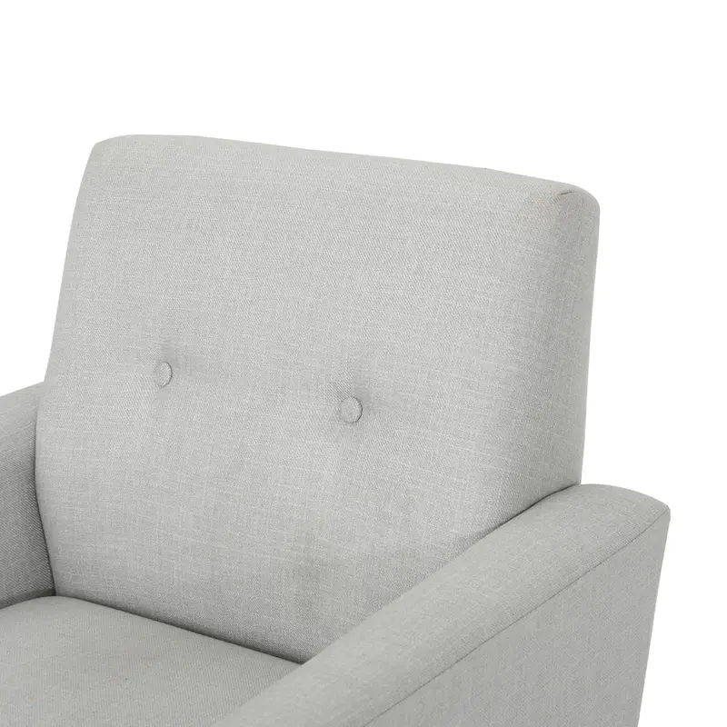 Sienna Mid-century Fabric Club Chair by Christopher Knight Home