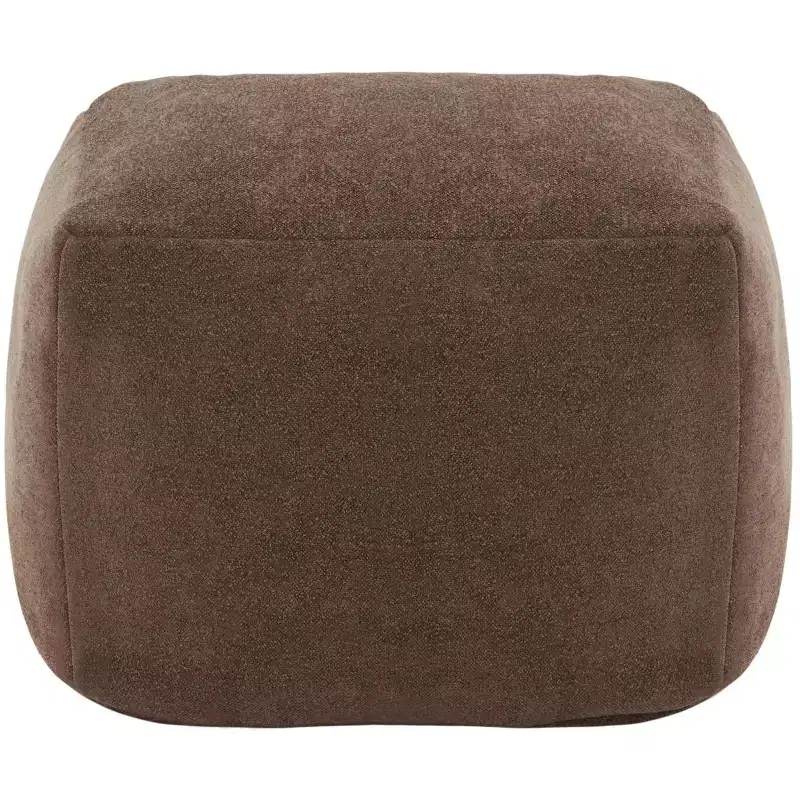 Samuels Boucle Pouf - SFV5041 - Safavieh Couture