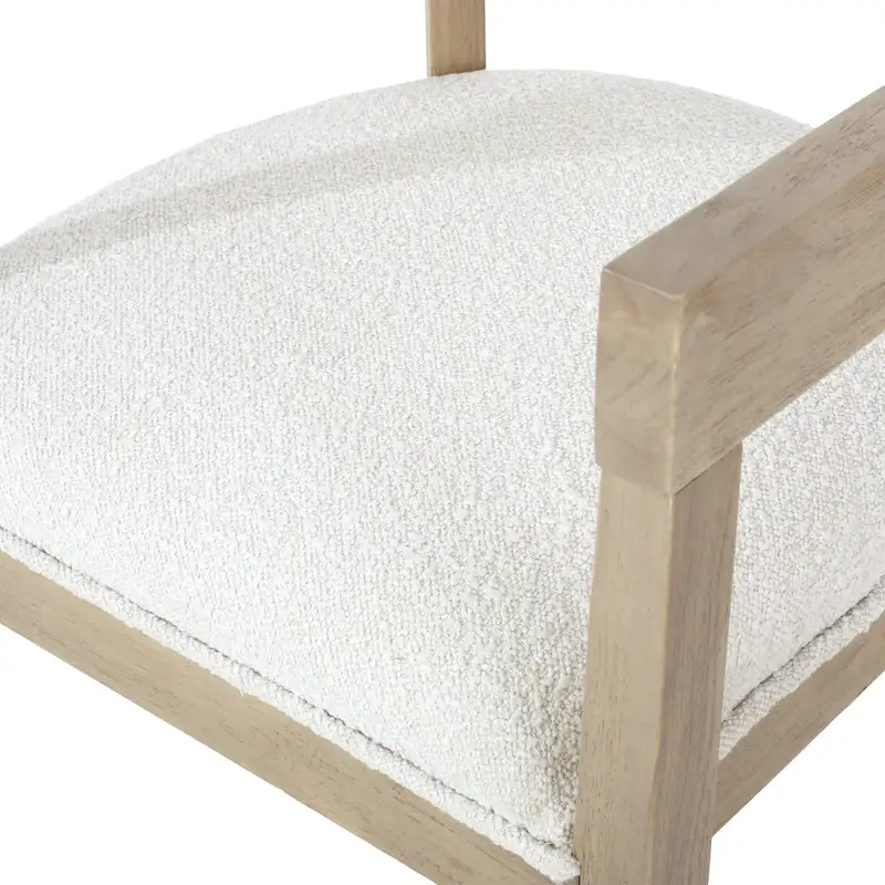 Ladieu Fabric and Wood Tub Dining Chairs Set of 2by Christopher Knight Home