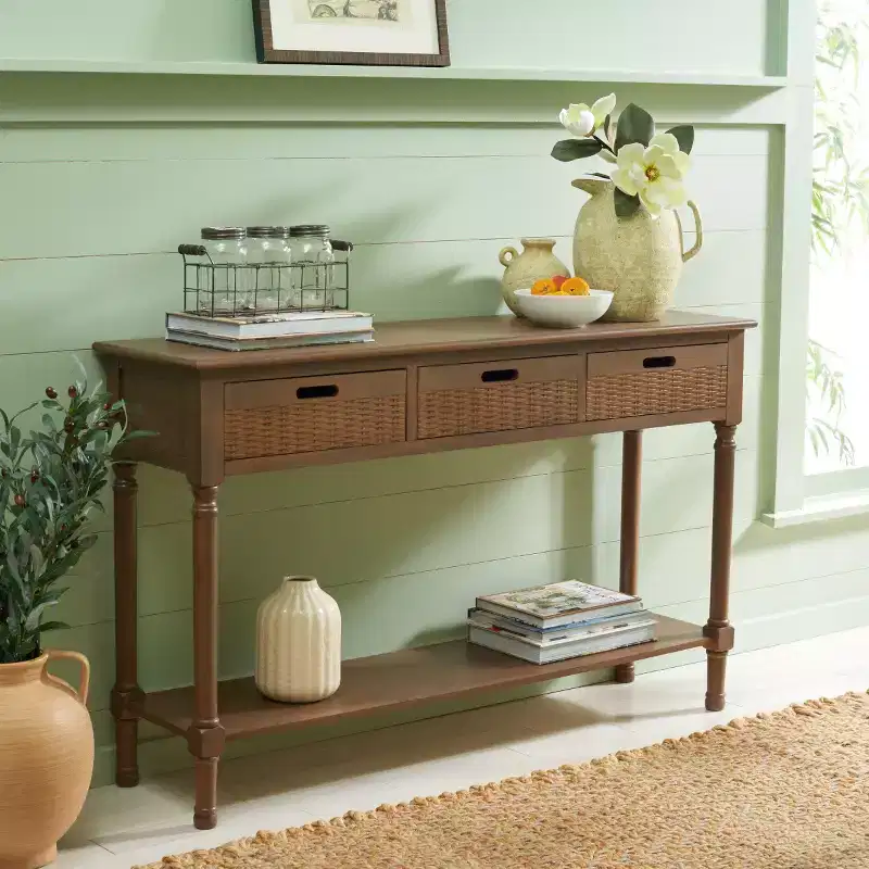 Landers 3Drw Console Table - CNS5711 - Safavieh