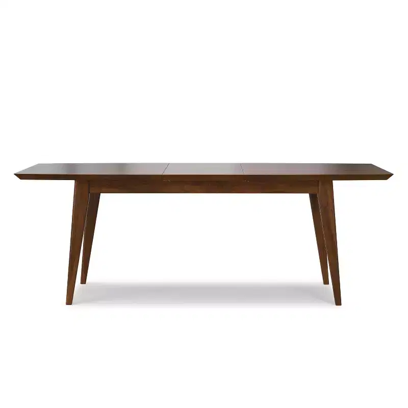 Tierney 66-84 inch x 40 inch Rectangle Mid-Century Modern Extendable Dining Table