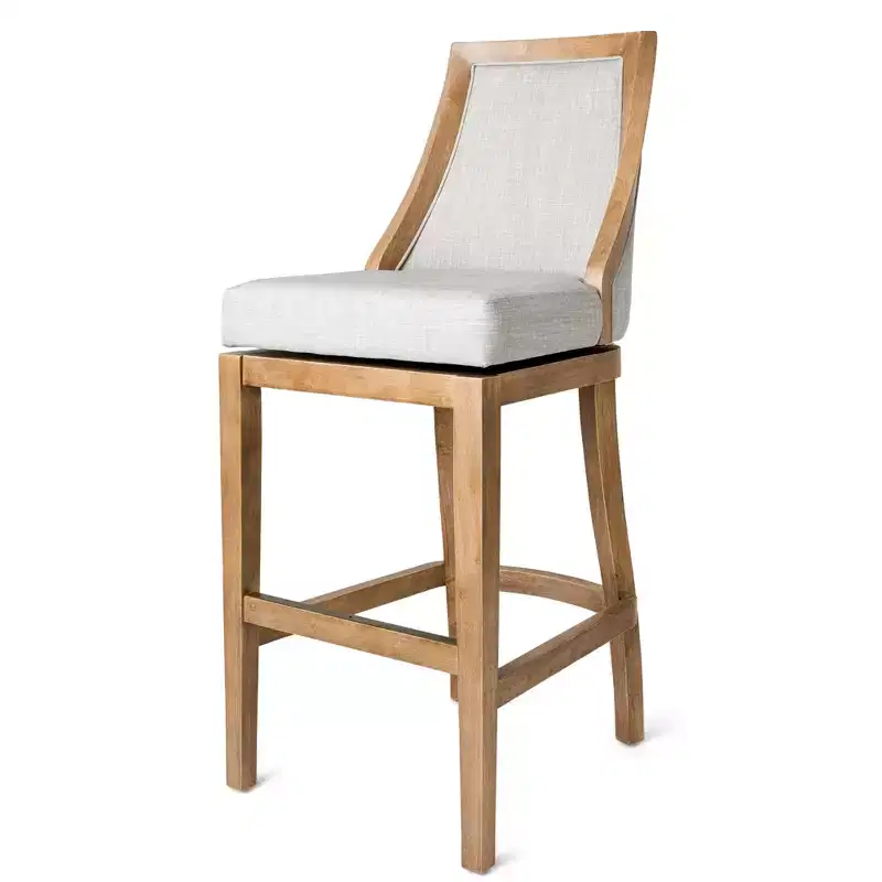 Maven Lane Vienna Bar Stool with Fabric Upholstery 31