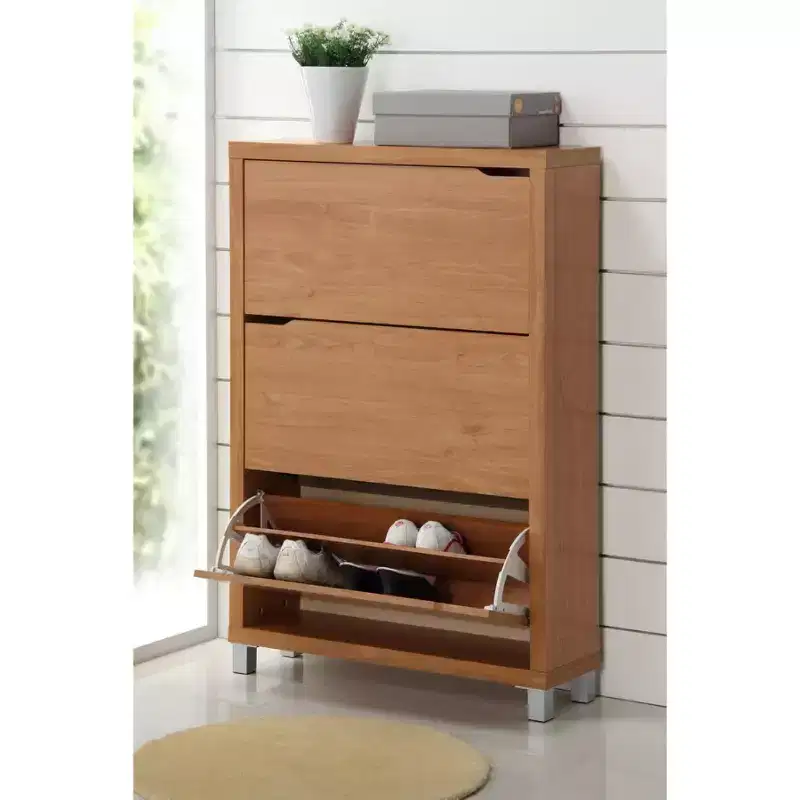 Simms Modern Shoe Cabinet - Baxton Studio