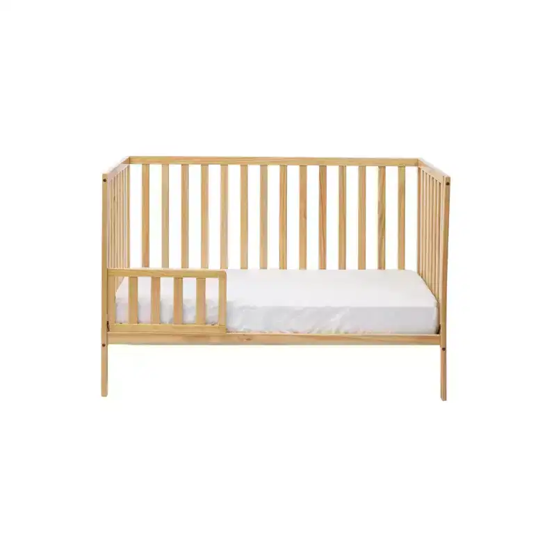 GDFStudio Little 3-in-1 Convertible Solid Wood Bedside Crib Only