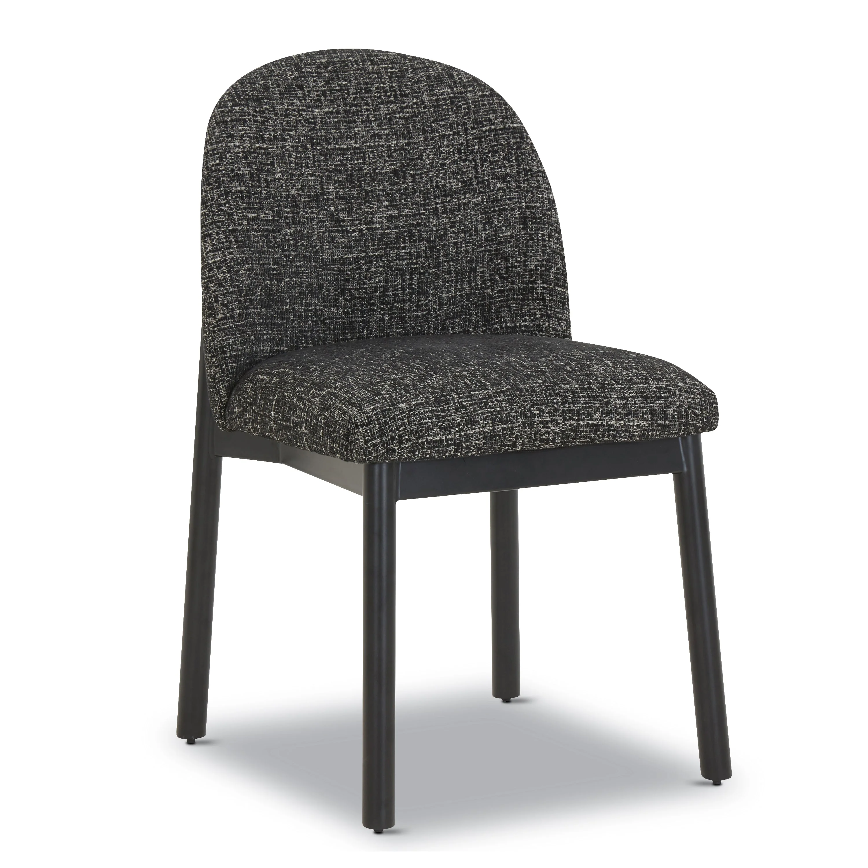 Modern Ebony Black Dining Chair for Dining Room