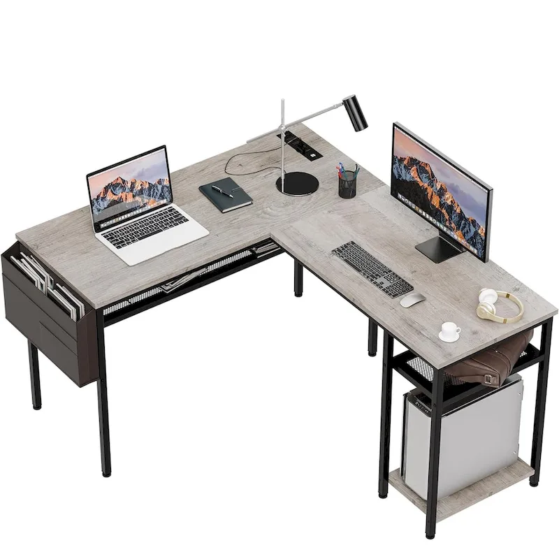 Futzca L Shaped Home Office Desk