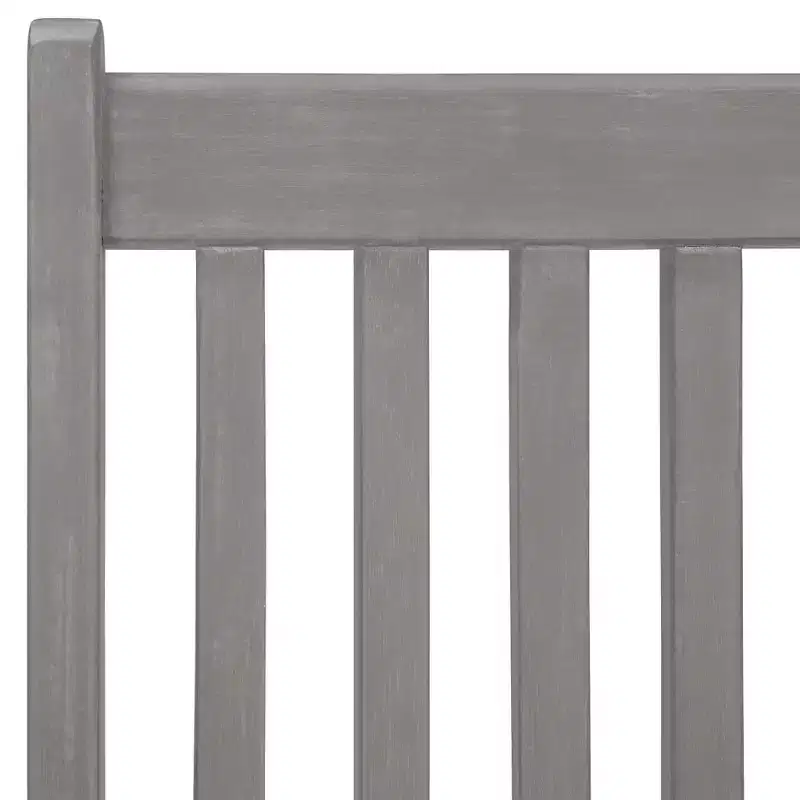 vidaXL Garden Chair Set of 6 Solid Acacia Wood Standard Foldable