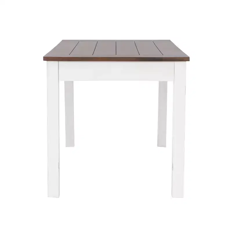 Powell 6pc Bruner Rectangle Counter Height Dining Set White