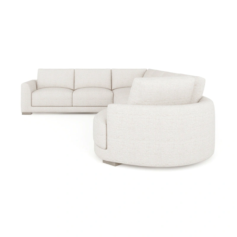 Laguna 165.5 L-Shape Modular Sectional Sofa with Chaise Lounge