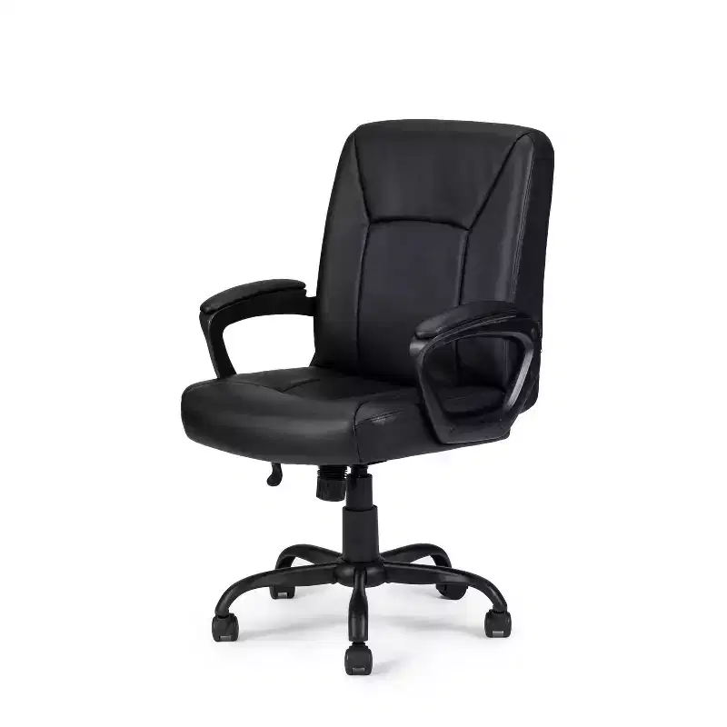 Mesh Office Chair - Armless Desk Chair, Adjustable Height, Ergonomic Support