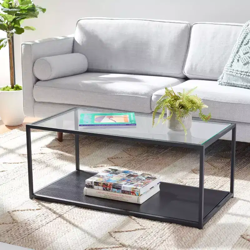 Ackley Coffee Table - COF2000A - Black - Safavieh