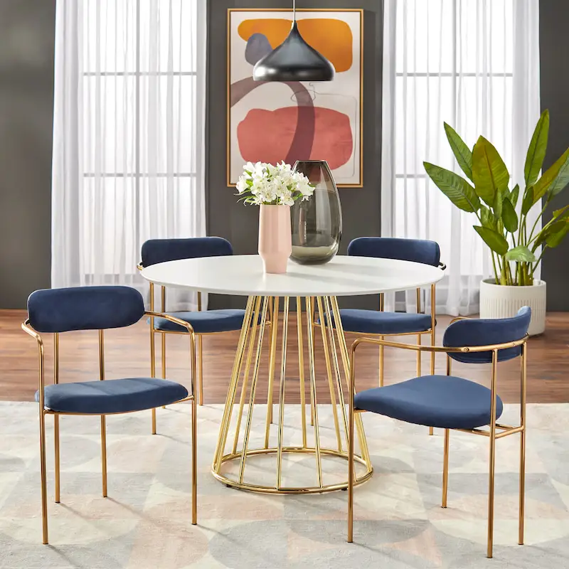 Simple Living Marsai Round Dining Table - 43.3 diameter