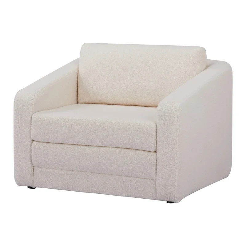 Pala Sherpa Convertible Sleeper Arm Chair Bed