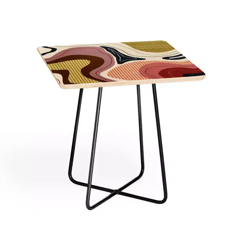 Retro Fusion Side Square Table