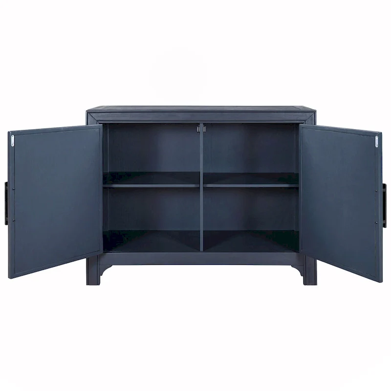 Console Table Sofa Table with 2 Shelves