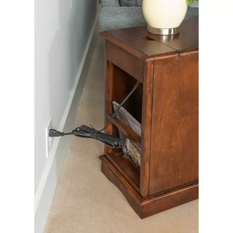 Felix Accent Table with USB Charging Station - Powell Company
