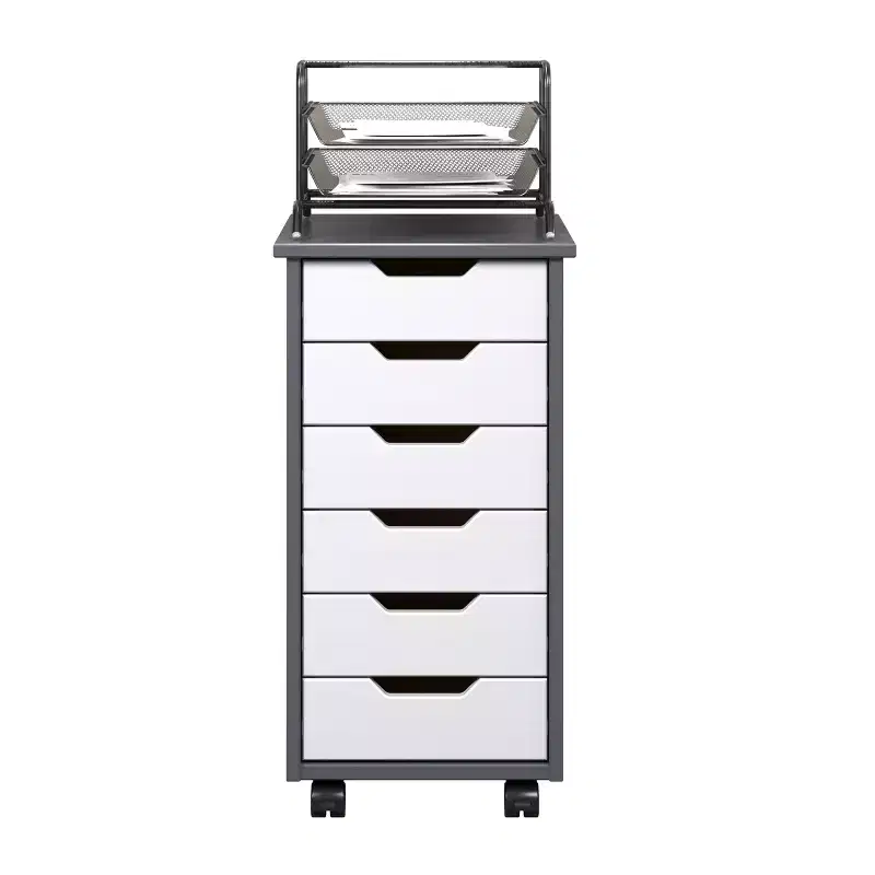 Trendfurn Omnia Narrow 6 Drawer Roll Cart