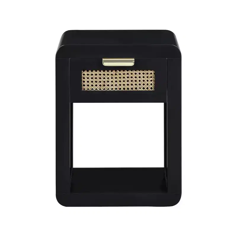 Meridian Furniture,Langham Black Nightstand