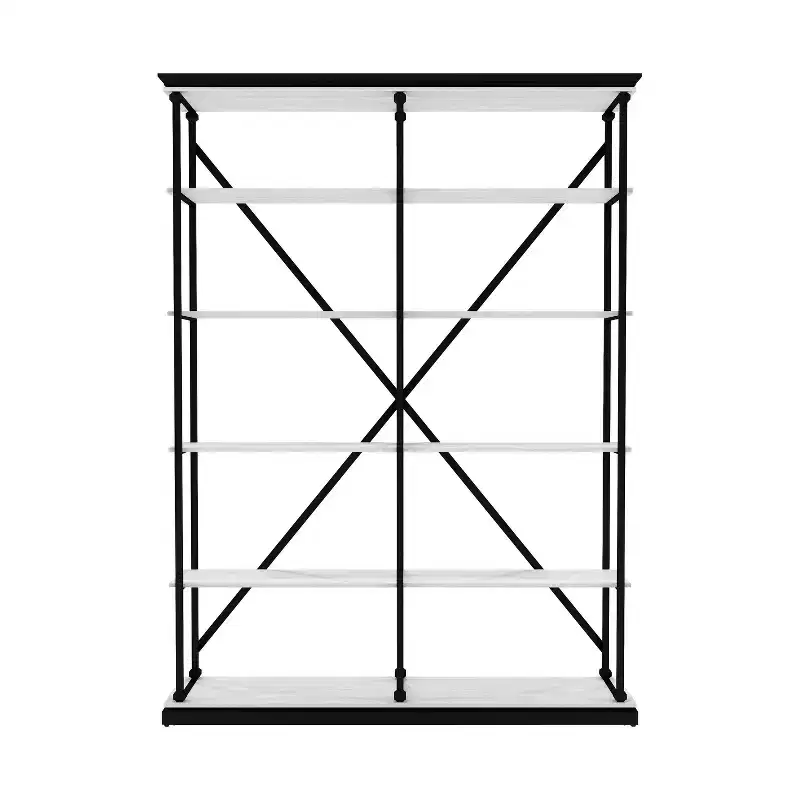 84.25x58 Cadboll 5 Layer Bookcase - miBasics