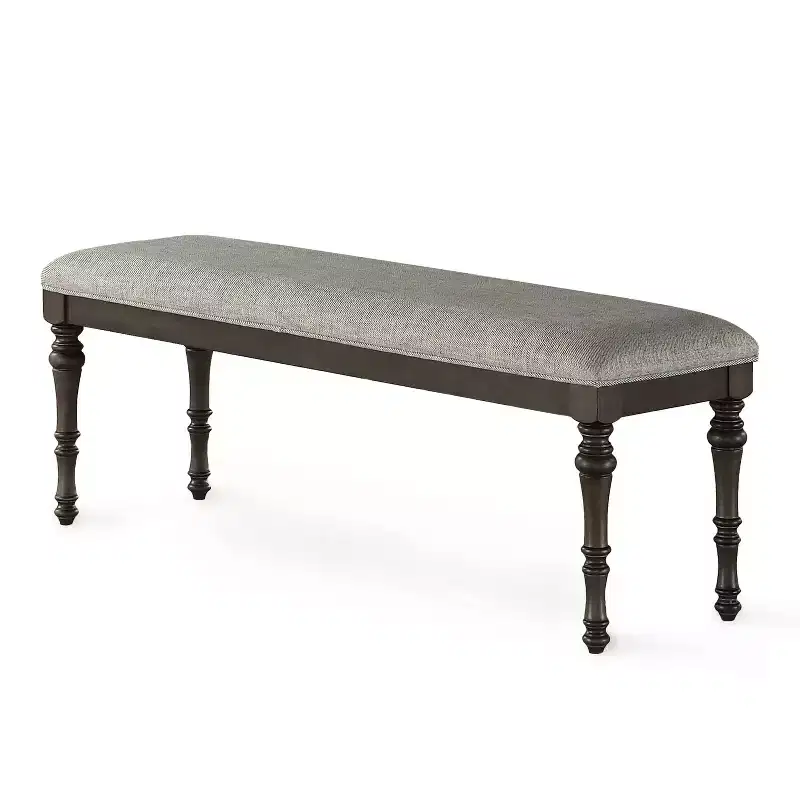 19" Linnett Bench Gray - Steve Silver Co.