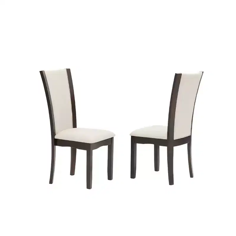 Brassex Set of 2 Aria Dining Chairs