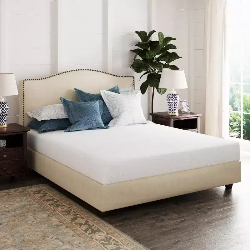 Ego White 6 Medium Gel Green Tea AeroFusion Memory Foam Mattress