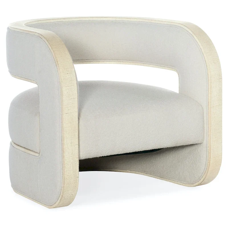 Hooker Furniture Cascade 28 Wide Modern Zen Upholstered Accent Chair