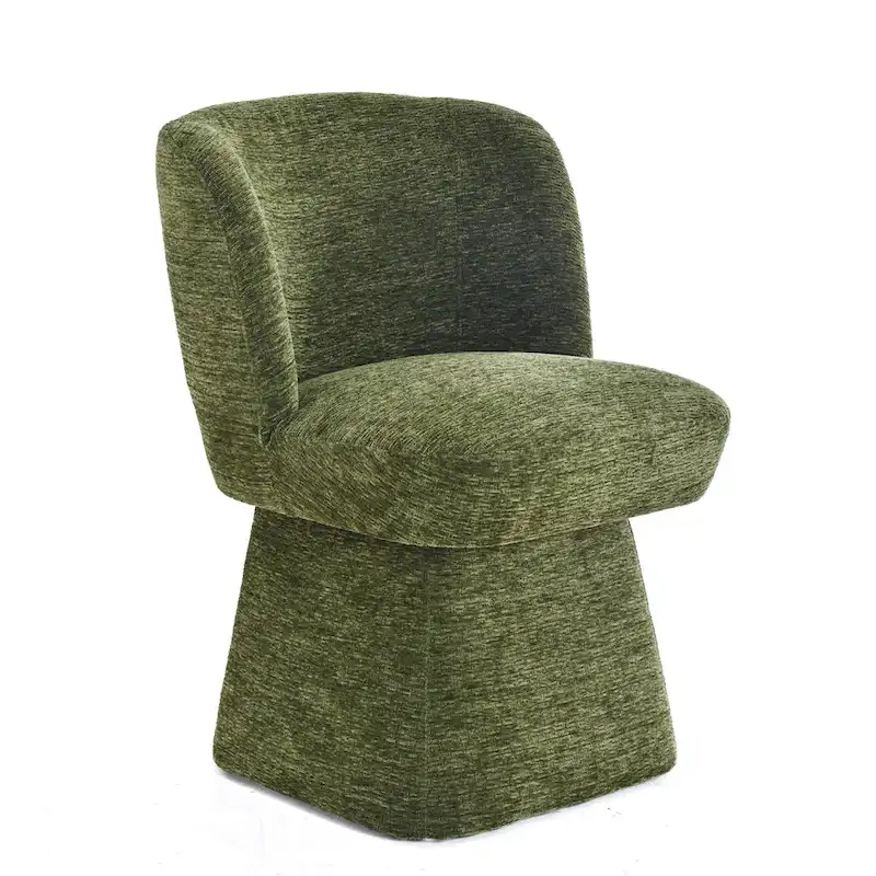Fabric Upholstered Dining Chairs Set of 2