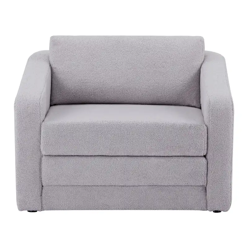 Pala Sherpa Convertible Sleeper Arm Chair Bed