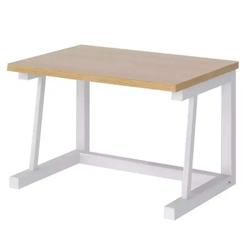 Two-Tier Wooden Printer Stand, Multifunctional Desktop Organizer, for Office, Home