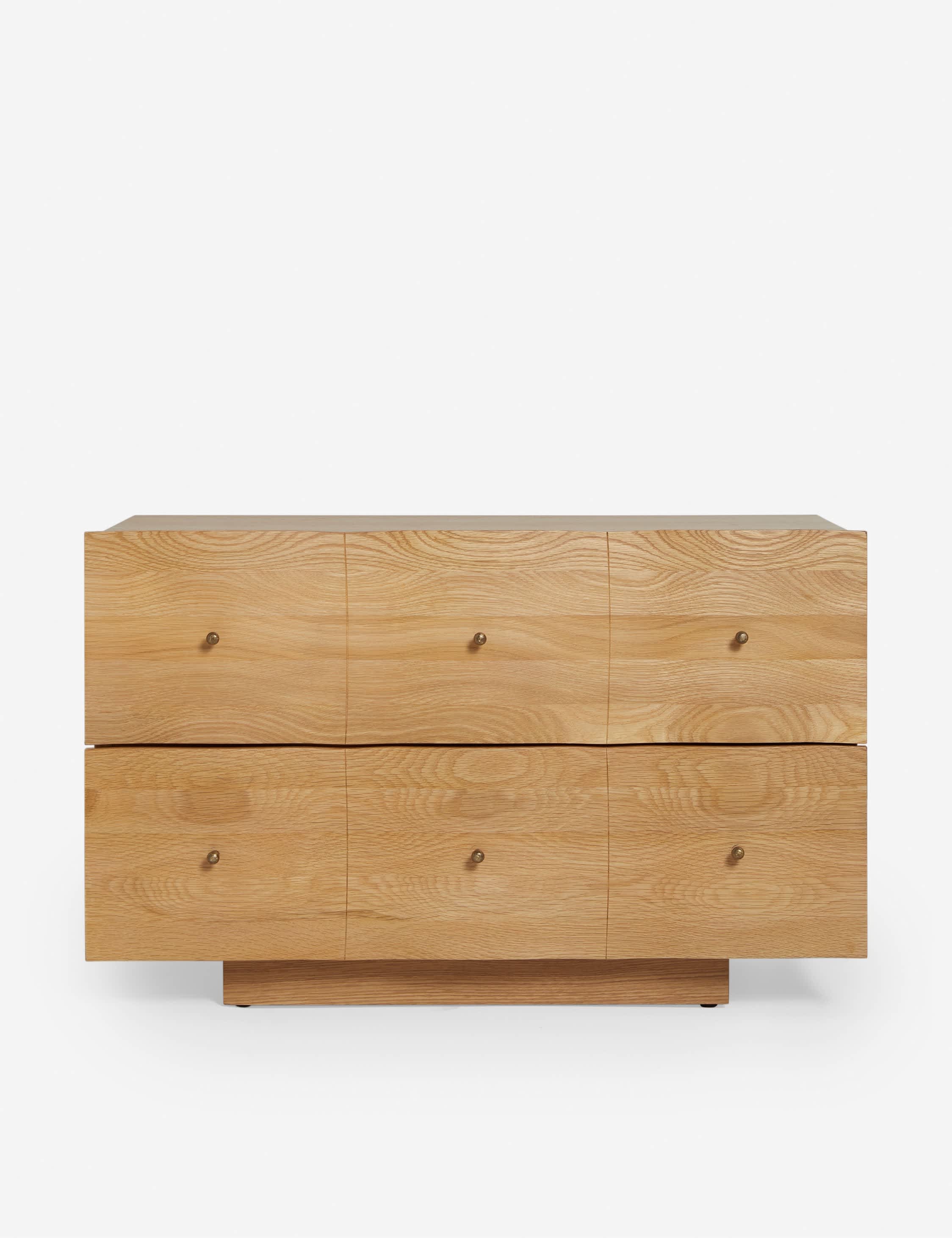 Nightstand Storage The nightstand inspires signature appeal with a practical touch for your bedside. The wide profile features two