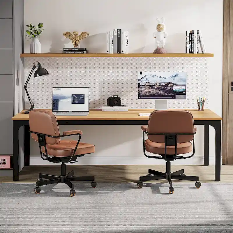 78.7 Inches Extra Long Computer Desk 2 Person Desk