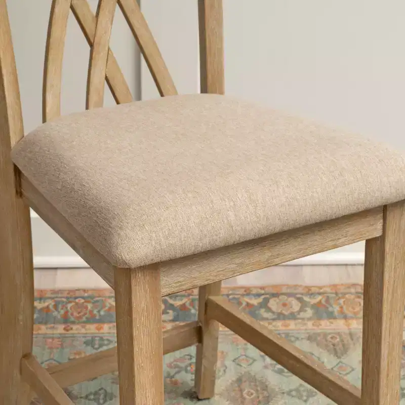 Powell Set of 2 Maggie Counter Height Barstools Natural