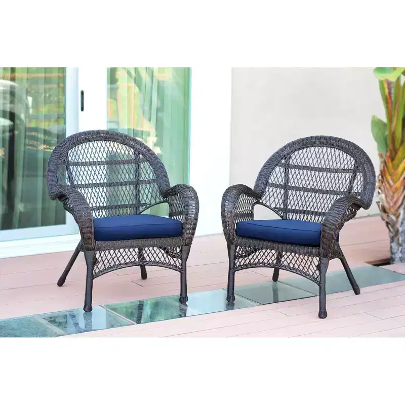 HomeStock Medieval Majesty Chair With Cushion - Set Of 2