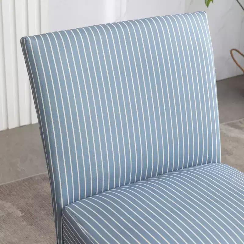 Upholstered Accent Chair, Blue