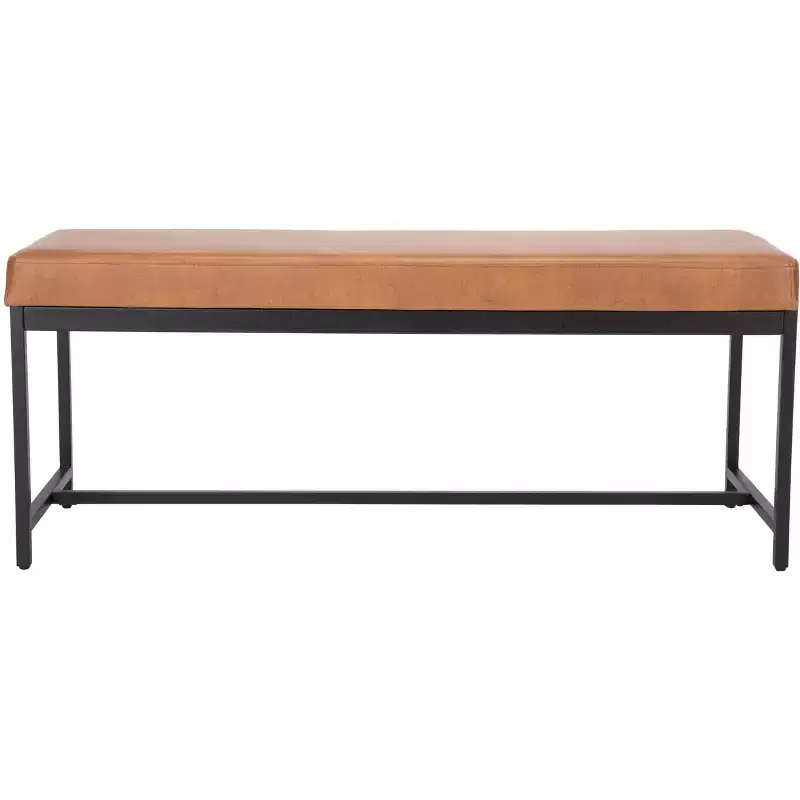 Chase Faux Leather Bench - BCH6204 - Safavieh