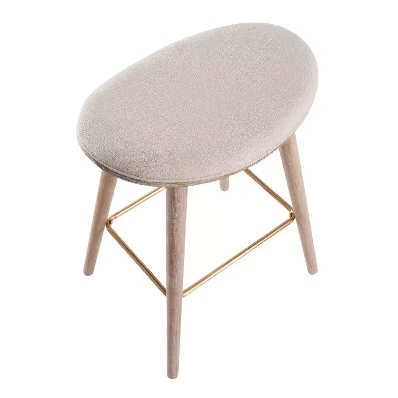 Set of 2 26 Saddle Counter Height Barstools with Faux Leather - LumiSource