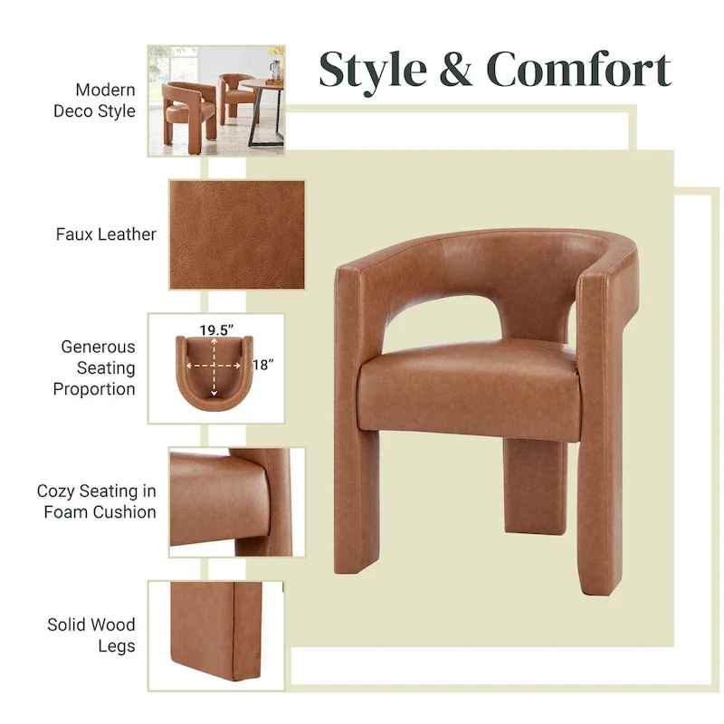 Sherlyn Dining Side Arm Chair