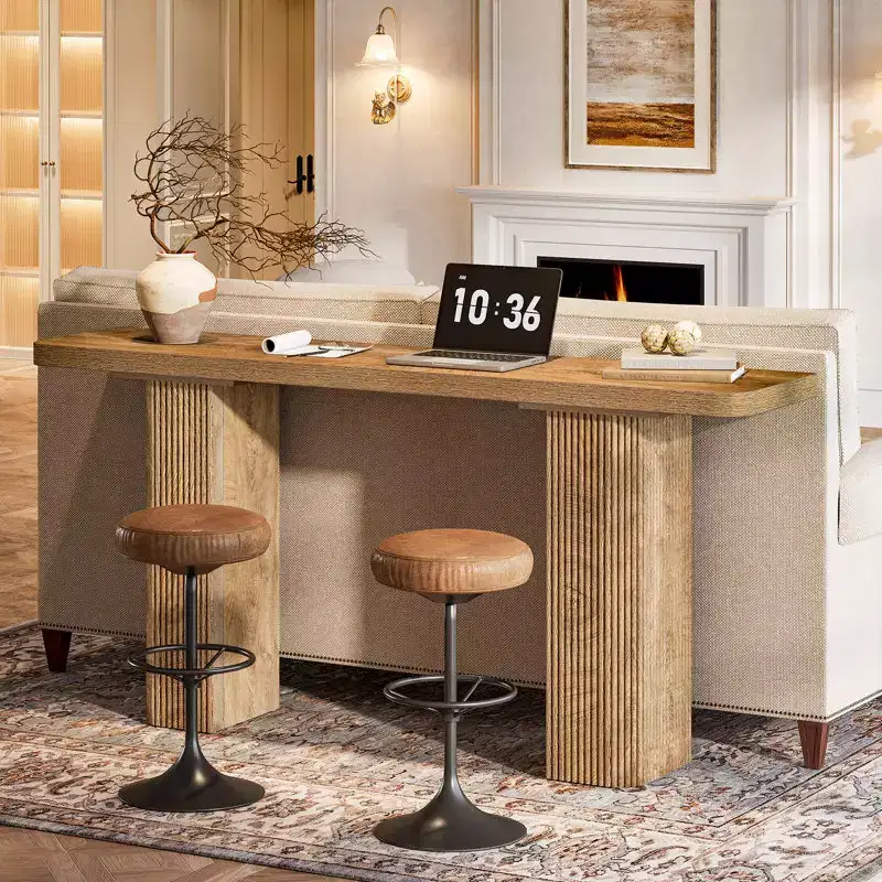 Lantine 63-Inch Long Entryway Console Table