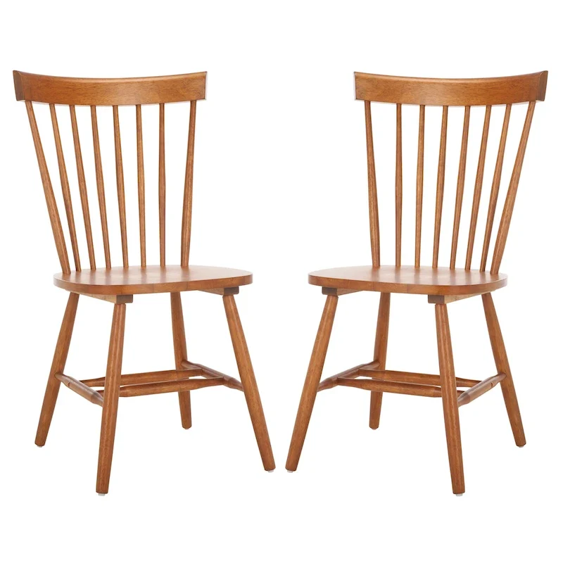Spindle Back Farmhouse Dining Chair (Set of 2) - 21W x 21D x 36H