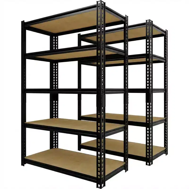 29. 5 W 5-Tier Metal Storage Rack, Heavy Duty Adjustable Garage Shelving Unit, 2000 lb Capacity Utility Organizer Shelf