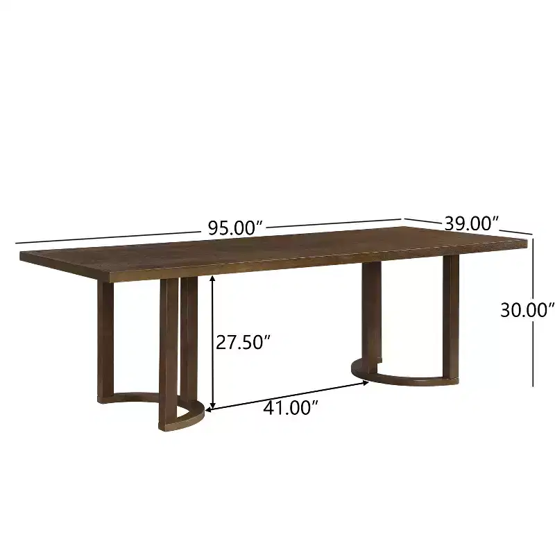 Christopher Knight Home Keira 7 Piece Modern Rattan and Rubberwood Upholstered Dining Set