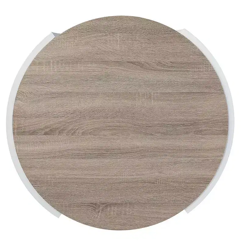 Acme Furniture Zoma Coffee Table White/Oak Finish