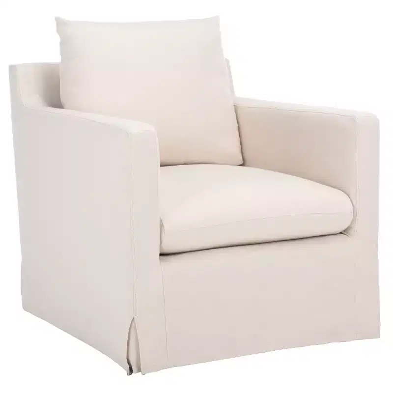 Hadara Swivel Accent Chair - ACH4513A - Bone - Safavieh